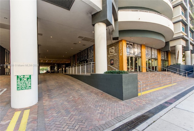 view of community lobby