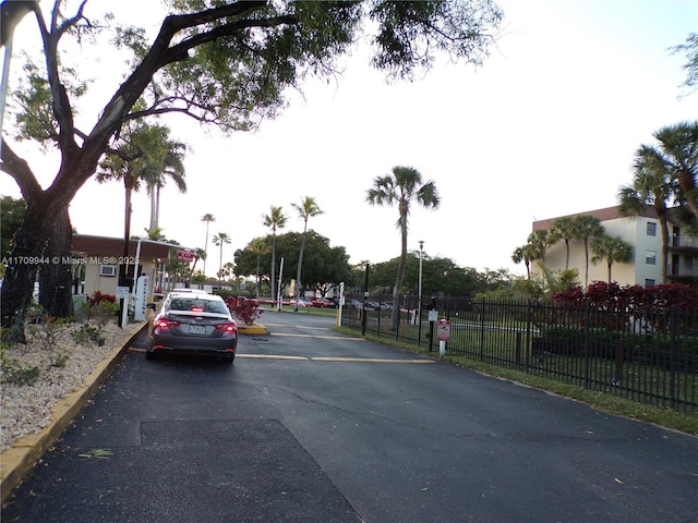 view of street