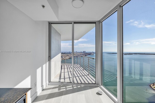 335 S Biscayne Blvd Unit 4109, Miami, FL 33131 - interior space featuring a water view