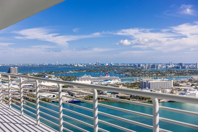 335 S Biscayne Blvd Unit 4109, Miami, FL 33131 - view of water feature with a view of city