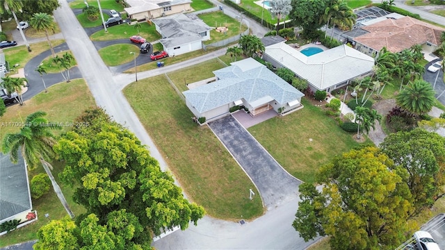 201 Entrada Dr, Hollywood, FL 33021 - birds eye view of property