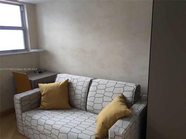 bedroom featuring light hardwood / wood-style flooring