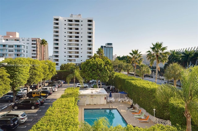 view of swimming pool