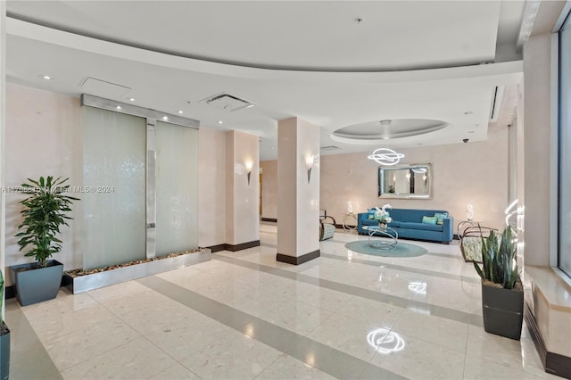 3901 S Ocean Dr Unit 15N, Hollywood, FL 33019 - building lobby with recessed lighting