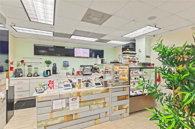 3901 S Ocean Dr Unit 15N, Hollywood, FL 33019 - reception area with a drop ceiling