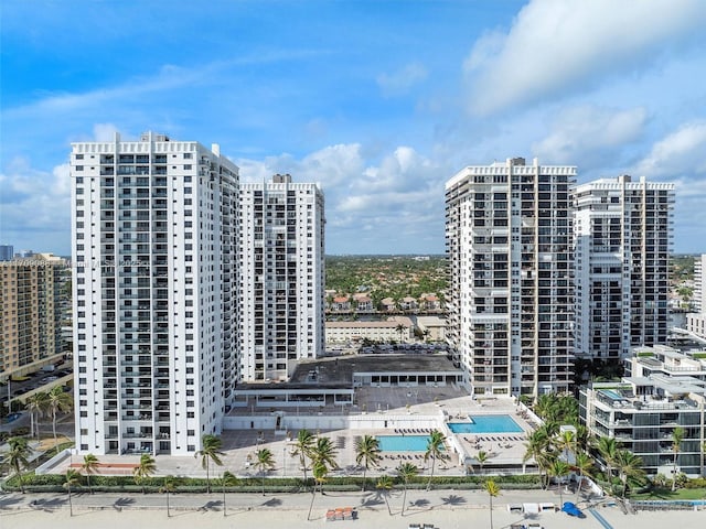 2401 S Ocean Dr Unit 605, Hollywood, FL 33019 - view of building exterior with a city view