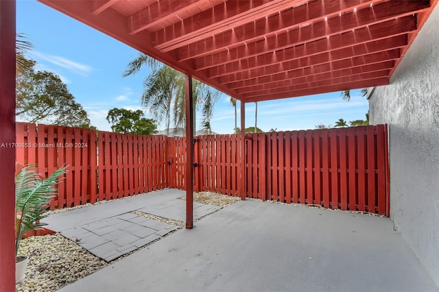 view of patio / terrace