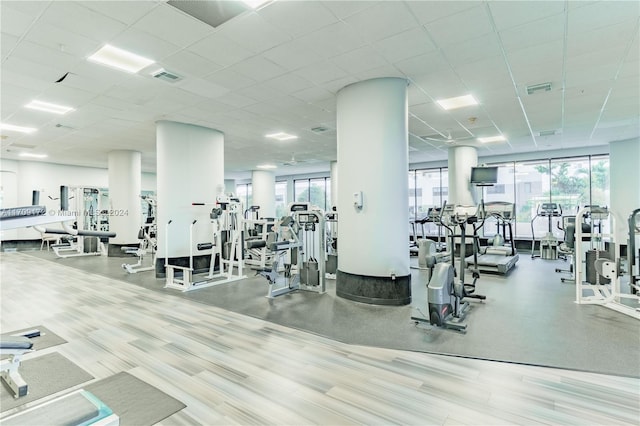 1800 NE 114th St Unit 1105, Miami, FL 33181 - view of gym