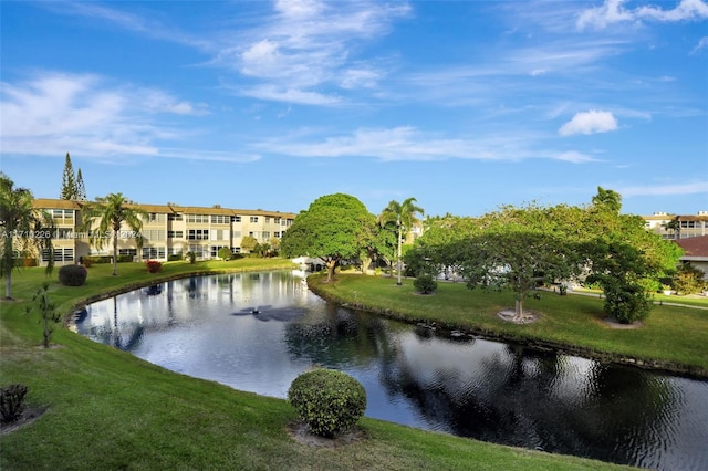 property view of water