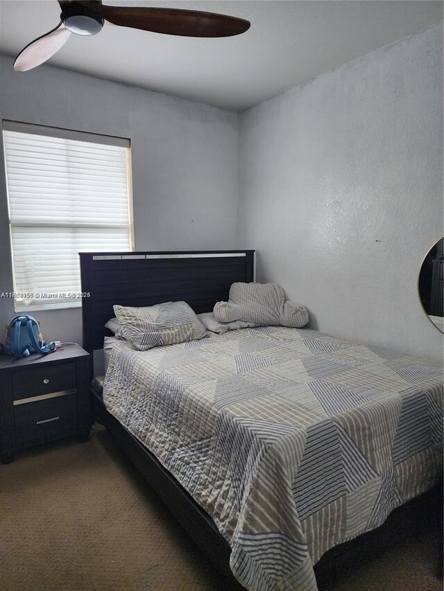 229 NE 36th Ter, Homestead, FL 33033 - carpeted bedroom featuring ceiling fan