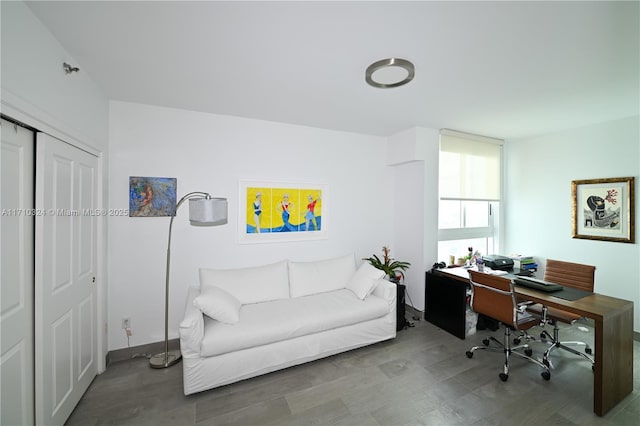 2127 Brickell Ave Unit 1005, Miami, FL 33129 - office space with wood finished floors