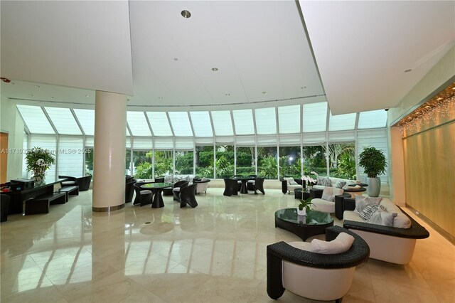 2127 Brickell Ave Unit 1005, Miami, FL 33129 - lobby featuring a towering ceiling