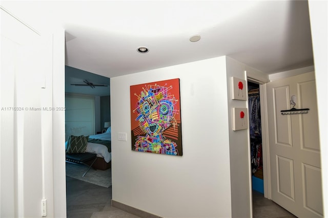 2127 Brickell Ave Unit 1005, Miami, FL 33129 - hall featuring recessed lighting