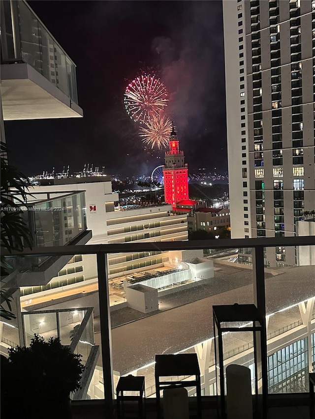851 NE 1st Ave Unit 1212, Miami, FL 33132 - exterior space with a view of city lights