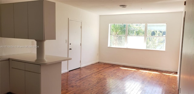 interior space featuring light hardwood / wood-style floors