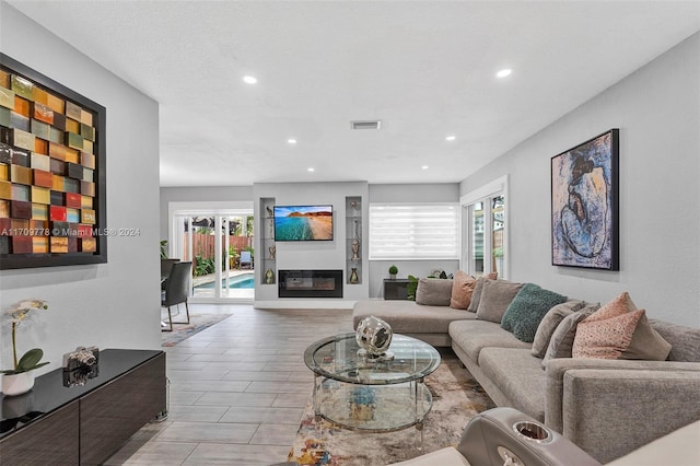 view of living room