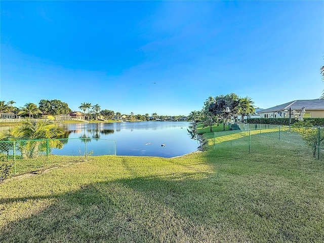 property view of water