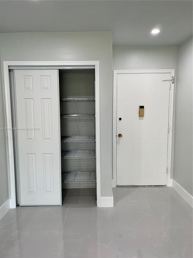 view of closet