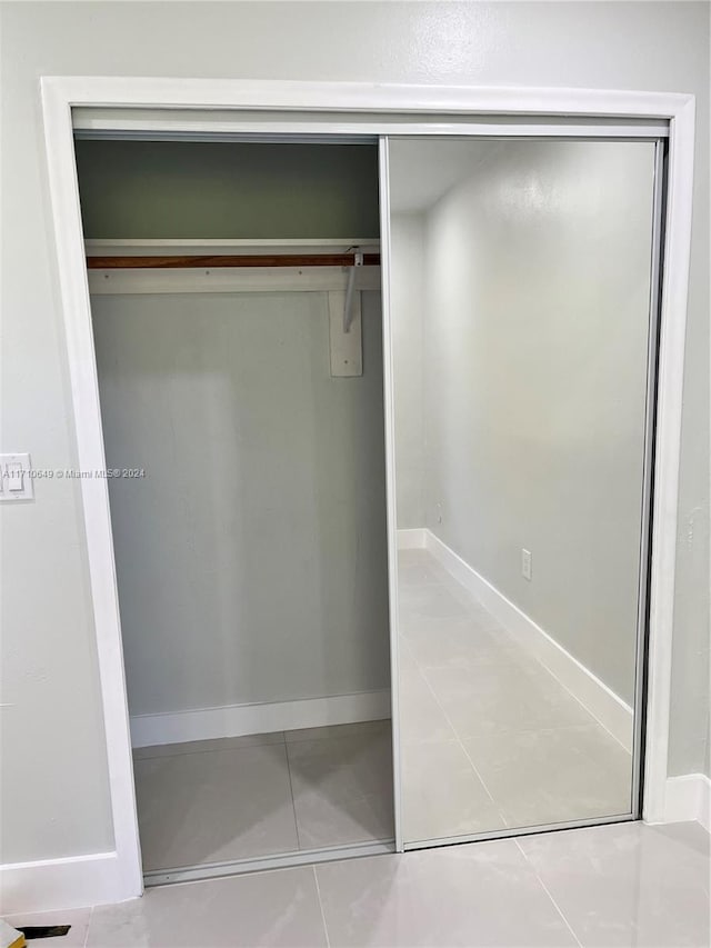 view of closet