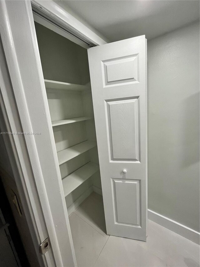 view of closet