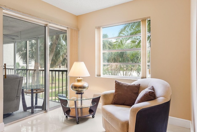 view of sitting room