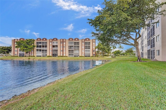 view of water feature