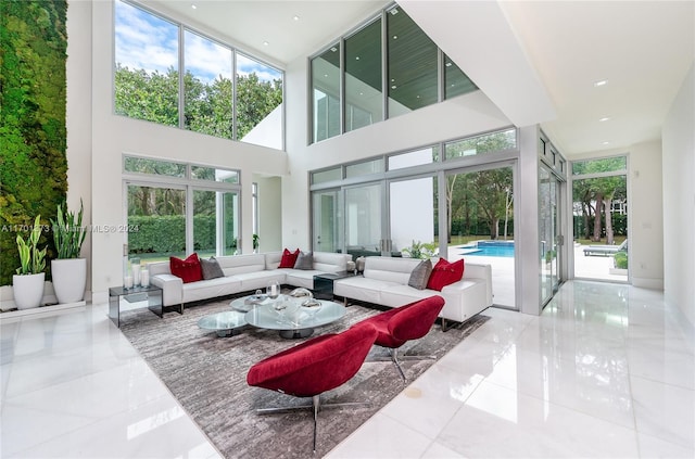 sunroom / solarium with plenty of natural light