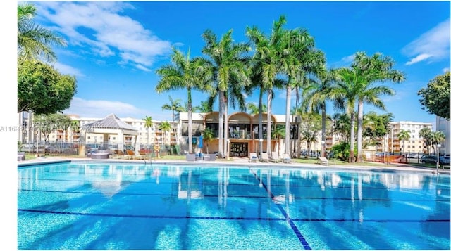 view of swimming pool