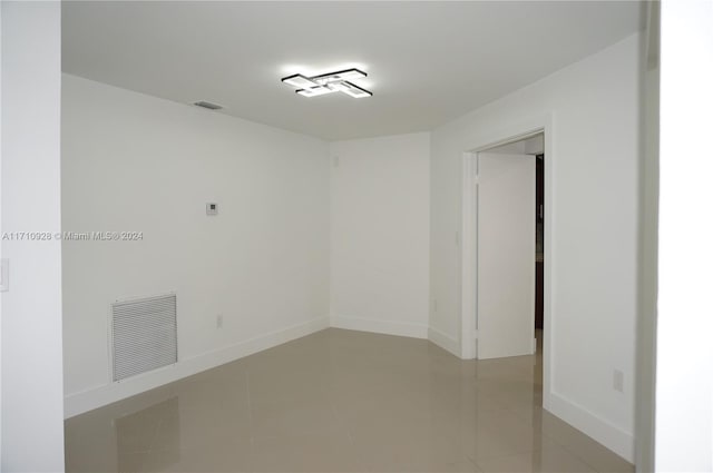 view of empty room