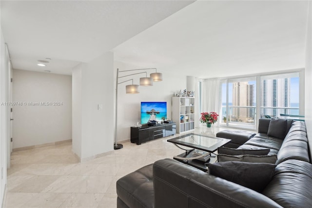 view of living room