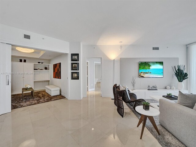 17301 Biscayne Blvd Unit 2008, North Miami Beach, FL 33160 - living area featuring visible vents