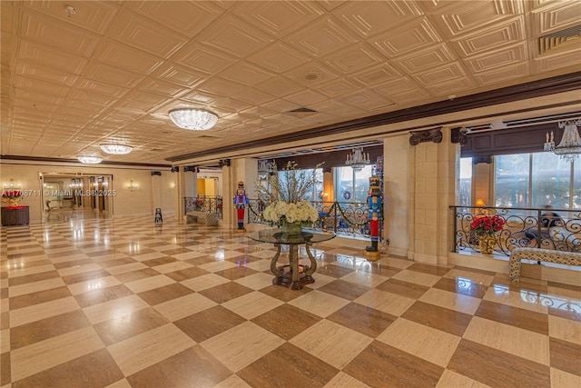 view of building lobby