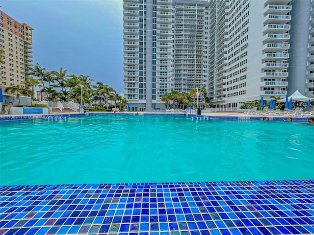 view of pool