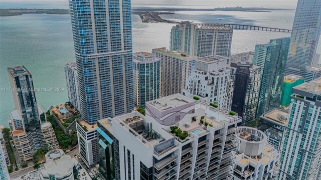 city view with a water view