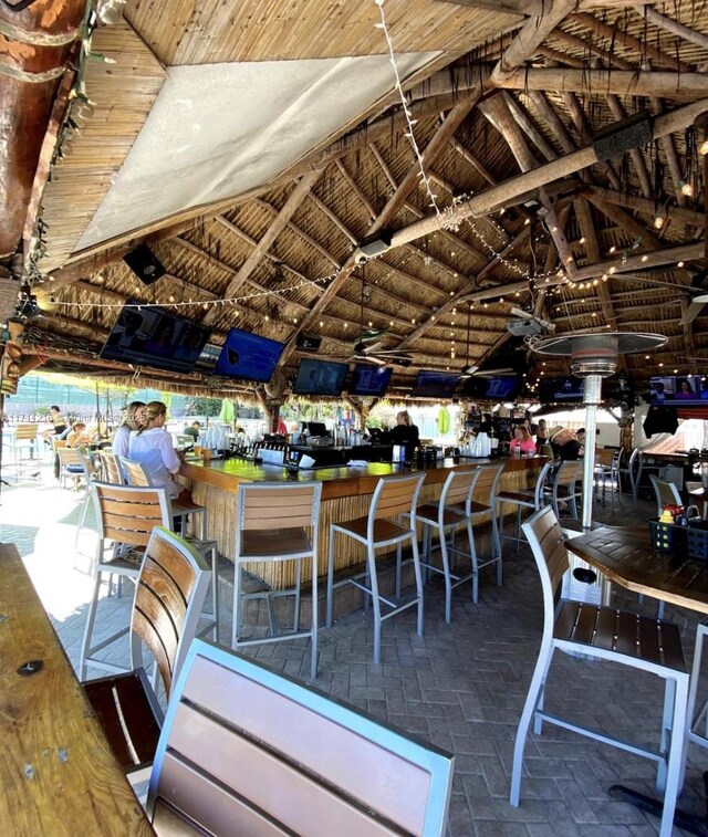 view of dining area