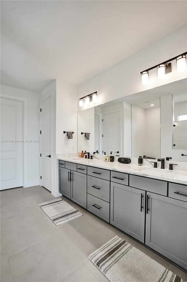 4536 N Silverwood Ln N, Oakland Park, FL 33309 - bathroom with double vanity and a sink