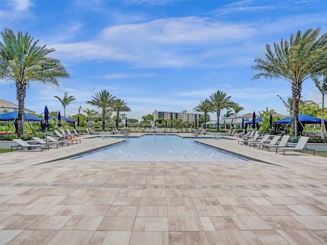 4536 N Silverwood Ln N, Oakland Park, FL 33309 - pool with a patio