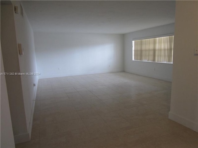 view of empty room