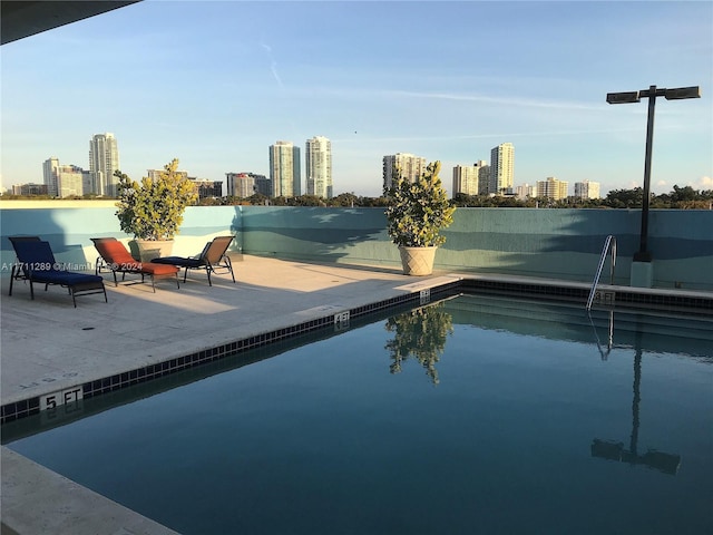 view of swimming pool