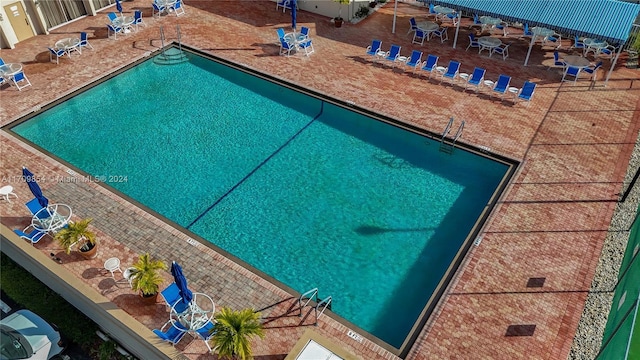 view of pool