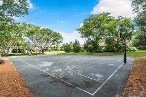 view of sport court