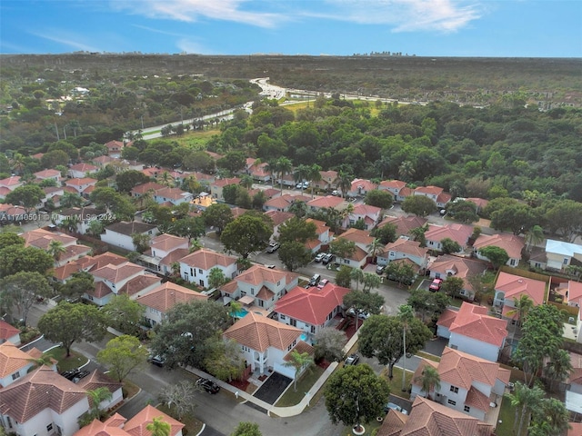 aerial view