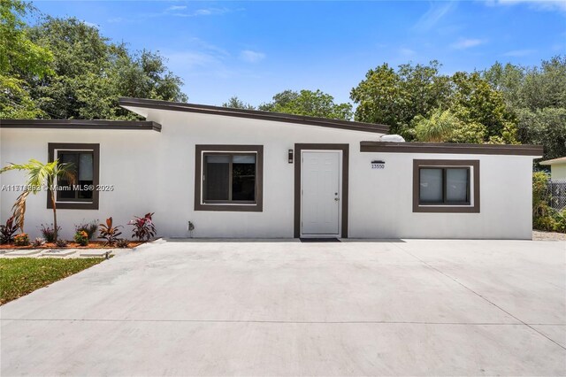 view of ranch-style house