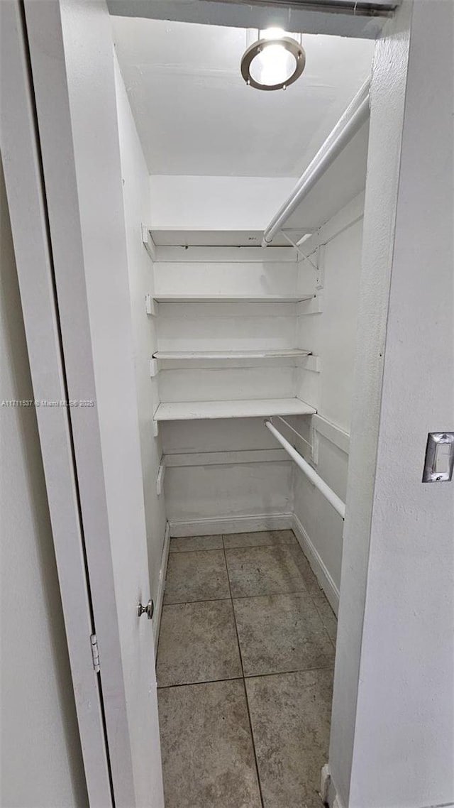 view of pantry