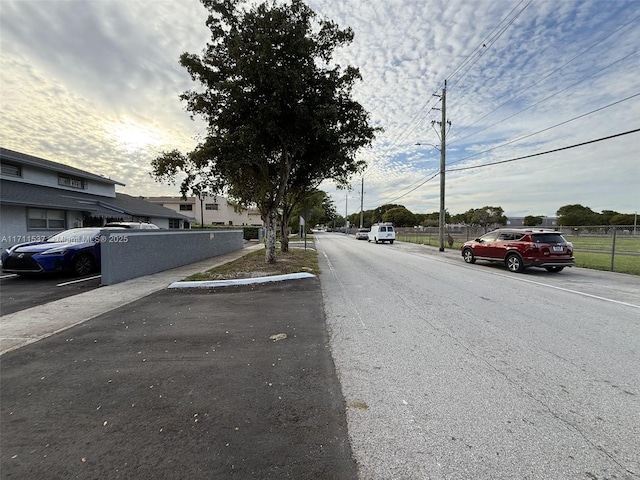 view of street