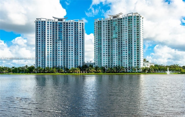 property view of water