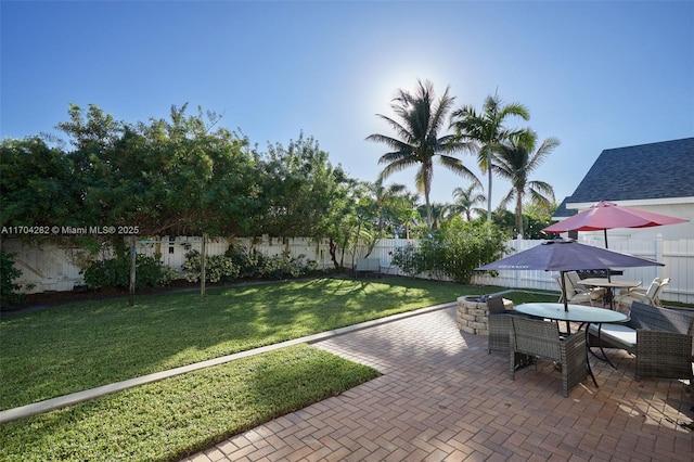 view of patio