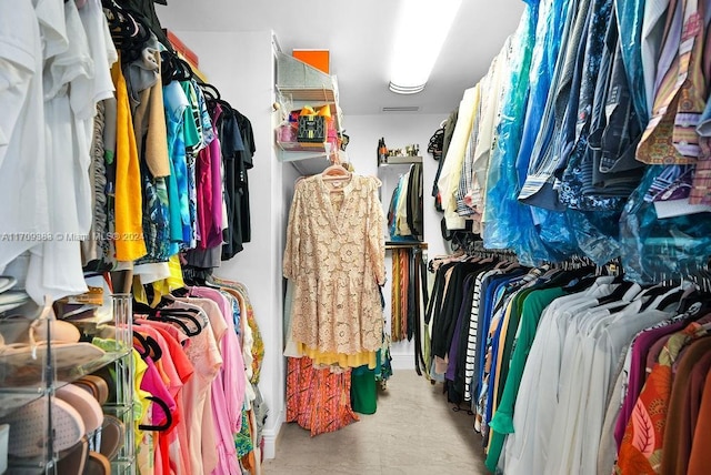 view of spacious closet