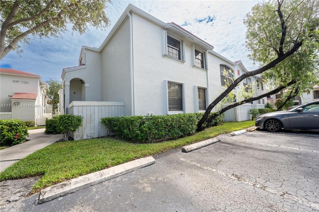 view of property exterior