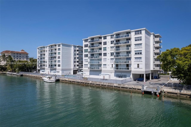 property view of water